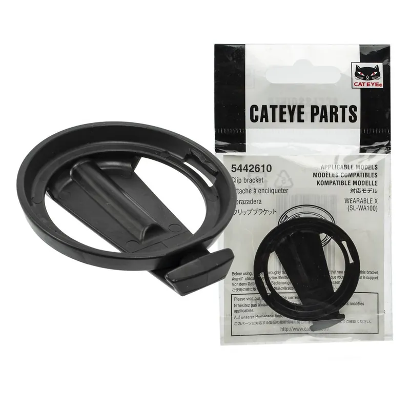 Oryginalny Uchwyt do lampki Cateye Wearable X, do odzieży, szlufki