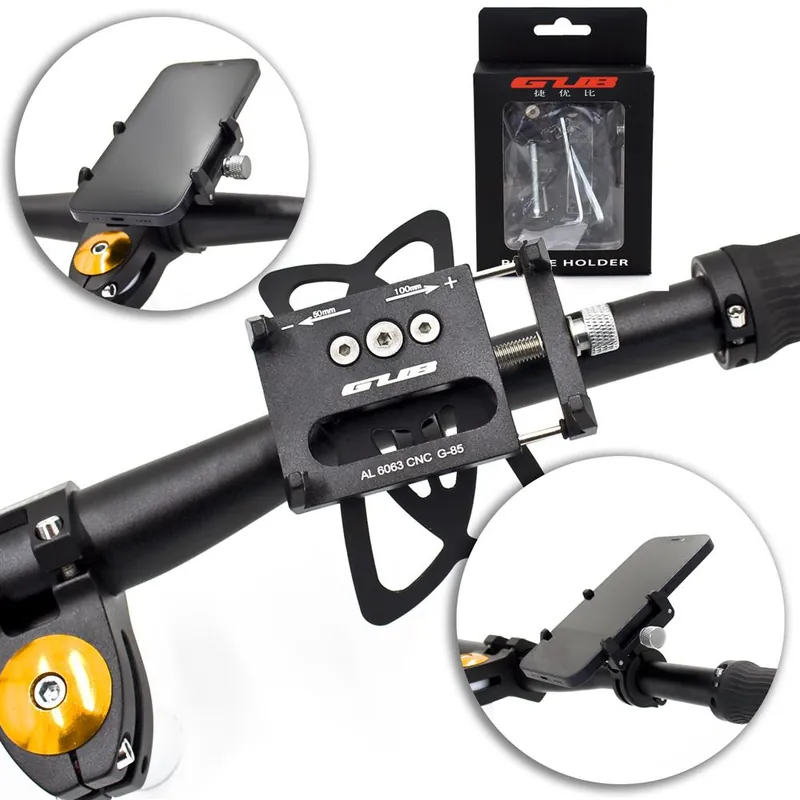 Uchwyt na kierownicę do telefonu GUB G-85 + gumowa opaska Kup teraz