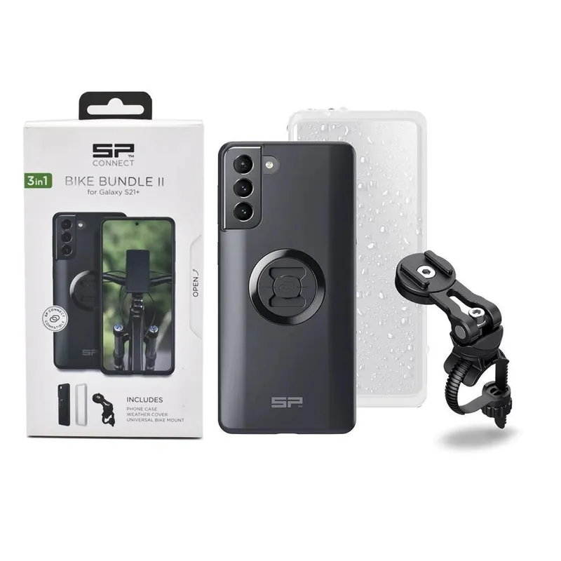 Ekspresowa dostawa Zestaw SP Connect Bike Bundle II, uchwyt + etui do Samsung S21+