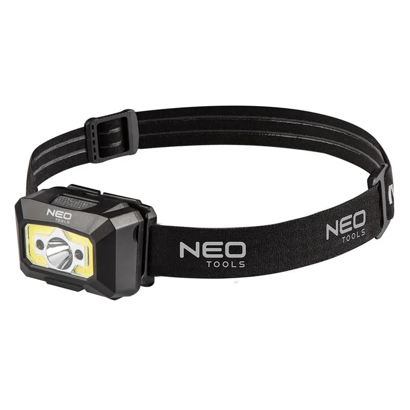 Oferta Latarka czołowa Neo Tools, akumulatorowa, USB, 250 lm COB LED + czujnik ruchu