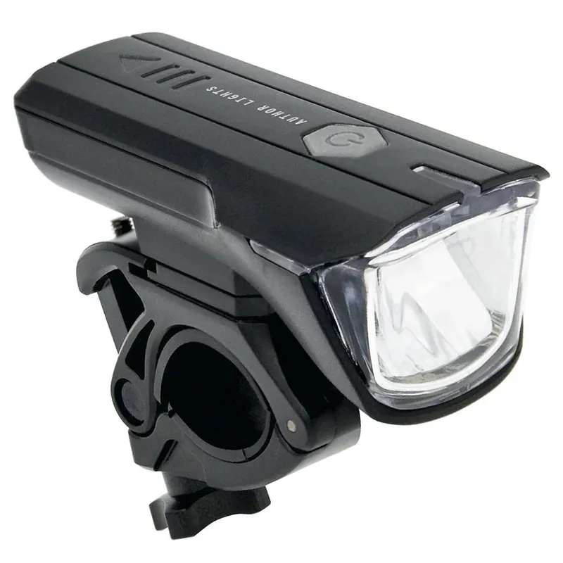 Nowość Lampka przednia AUTHOR X-RAY 150lm czarna