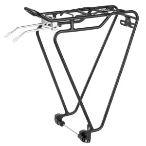 Bagażnik rowerowy RC-23 26" i 28", montowany na zacisku piasty, czarny Oryginalny