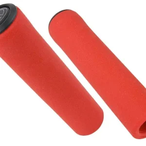 Chwyty kierownicy Author AGR Silicone Elite 129 mm, czerwone Oryginalny