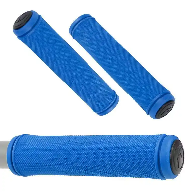 Chwyty kierownicy Accent Orion 130mm, niebieskie Rabat