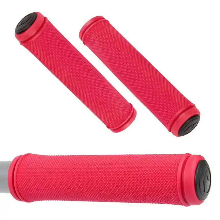 Chwyty kierownicy Accent Orion 130mm, różowe Premium