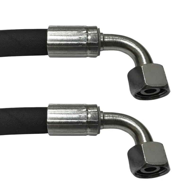 Bezpieczna płatność Przewód Hydrauliczny DN10 1SN M18x1.5 DKOL90-DKOL90 9300mm 180bar