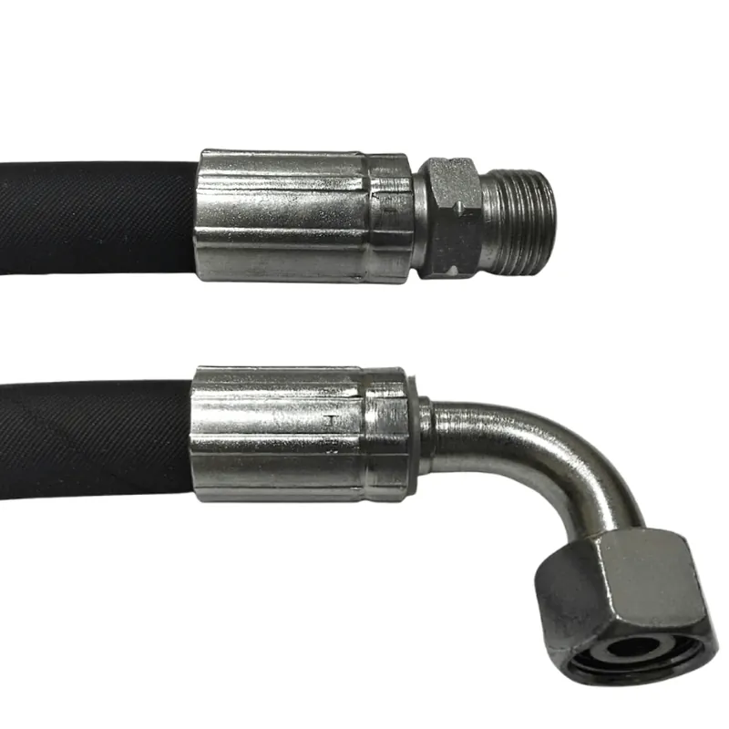 Bezpieczna płatność Przewód Hydrauliczny DN10 2SN M18x1.5 CEL-DKOL90 4150mm 330bar