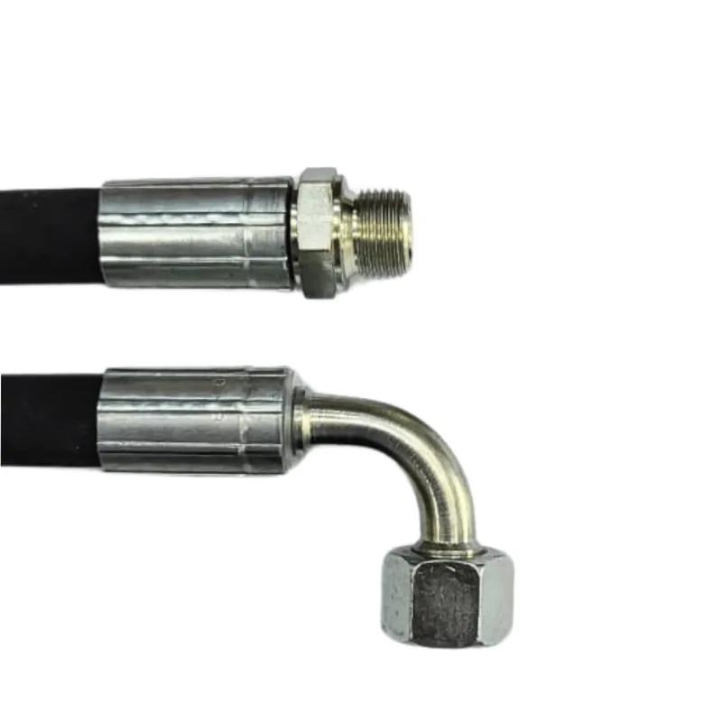 Autentyczny Przewód Hydrauliczny DN10 AGR-DKR90 2SN G3/8" 3700mm