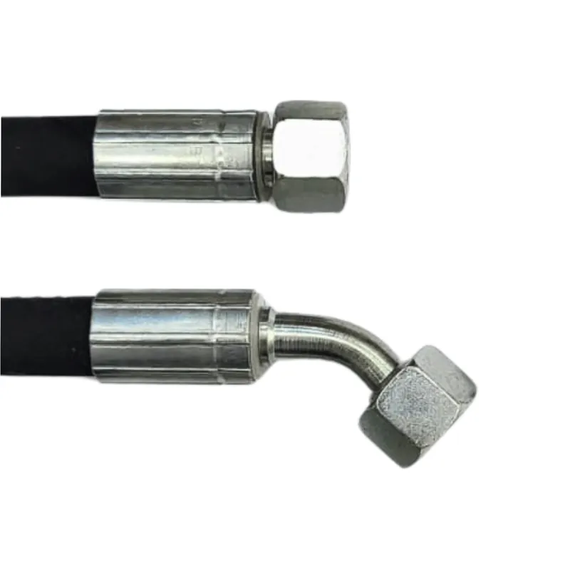 Zwrot pieniędzy Przewód Hydrauliczny DN10 DKR-DKR45 2SN G3/8" 9800mm