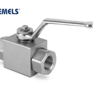 Zawór kulowy odcinający 2-drogowy 3/8" BSP DN10 500Bar stal nierdzewna 316L GE2GGT25044A000 - Gemels Tani