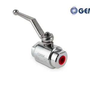 Zawór kulowy odcinający 2-drogowy GM 1/4" BSP DN6 500bar GM2GGT15024A000 - Gemels Popularny