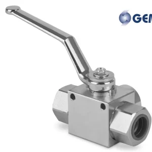 Zawór kulowy odcinający 3-drogowy 1/4" BSP DN06 typ "T" 500Bar GEAGGT14011A000 - Gemels Zamów teraz