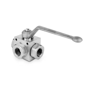 Zawór kulowy odcinający 3-drogowy 1/4" DN06 typ "T" RSAP3V01T - MTC / Walvoil Oryginalny