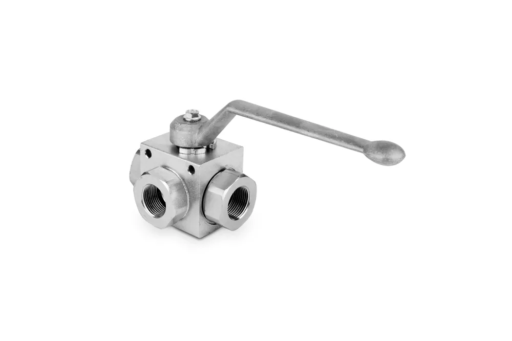 Zawór kulowy odcinający 3-drogowy 3/4" DN20 typ "T" RSAP3V04T - MTC / Walvoil Kup teraz