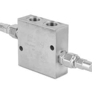 Zawór przeciążeniowy w ukł. krzyżowym 3/4” BSP 80 l./min. 30-260 bar kapturek DPRF800420C - OFC - OMPI Tylko dziś