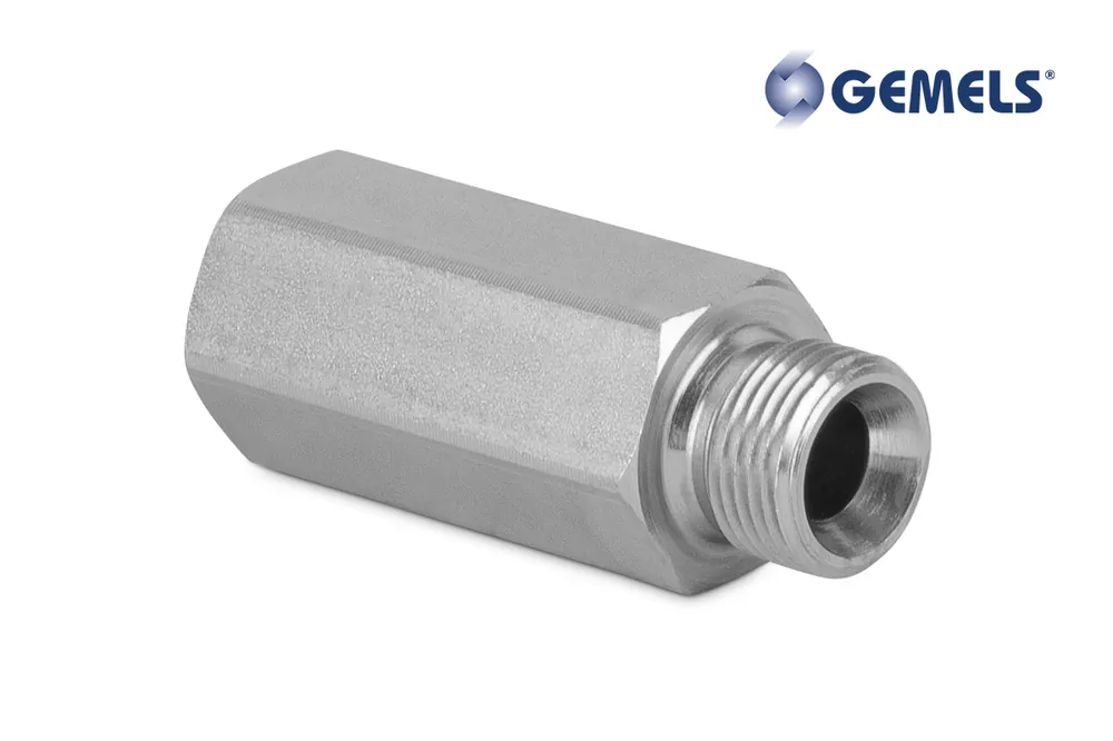 Zawór przeciw pęknięciu przewodu wkład w korpusie MF 1/4" BSP 350Bar G580302A0100PAA - Gemels Wysoka jakość