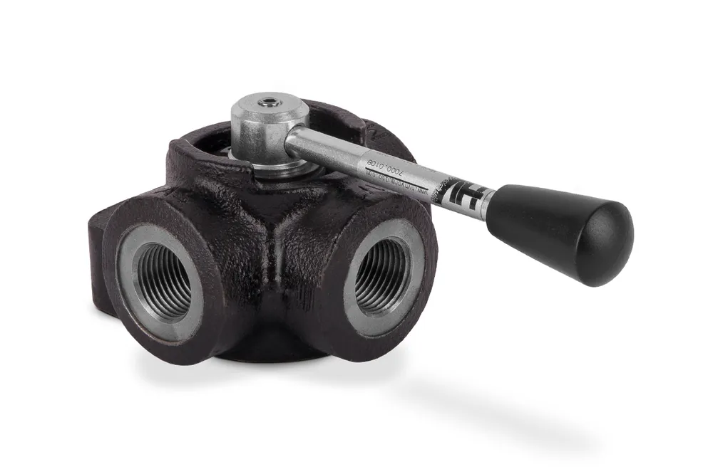 Zawór przełączający 3-drogowy 3/4" BSP zamknięty w pozycji środkowej D3-7000.0109 - HV Hydraulic Tylko dziś