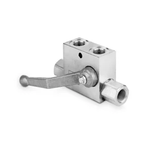 Zawór zwrotny sterowany bliźniaczy prawy 3/8" BSP 25l./min. 350 bar VRPDE015FR - MTC / Walvoil Ostatnia szansa