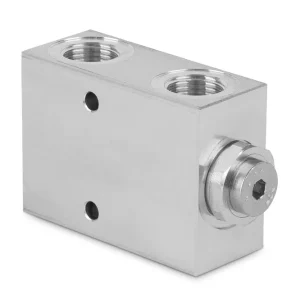 Zawór zwrotny sterowany pilotem pojedynczy 3/8” BSP 35l./min. otw.montaż. 260Bar LVSL02 - OFC - OMPI Rabat