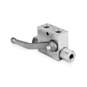 Zawór zwrotny sterowany pojedynczy+ by-pass 1/4" BSP lewy 25l./min. 350 bar stal VRPSE01FL - MTC / Walvoil Wyprzedaż