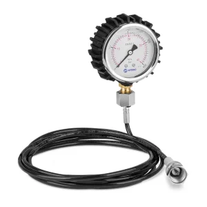 Zestaw pomiarowy serwisowy z przewodem 1000mm M16x2-1/4BSP i manometrem 0-250bar z osłoną Kup teraz