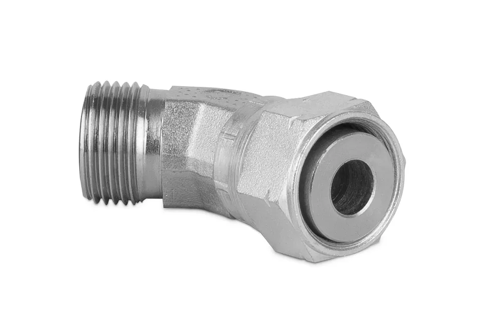 Złączka kolankowa 45 st. nastawna 11/16” ORFS 6255-09 - IMM / Interpump Oferta