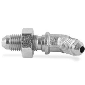 Złączka kolankowa 45st grodziowa 7/16 JIC 202201.3 - CAST Tani