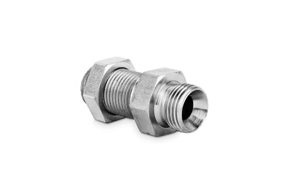 Najlepsza cena Złączka prosta grodziowa z przeciwnakrętką 3/8” BSP A106-06 - IMM / Interpump