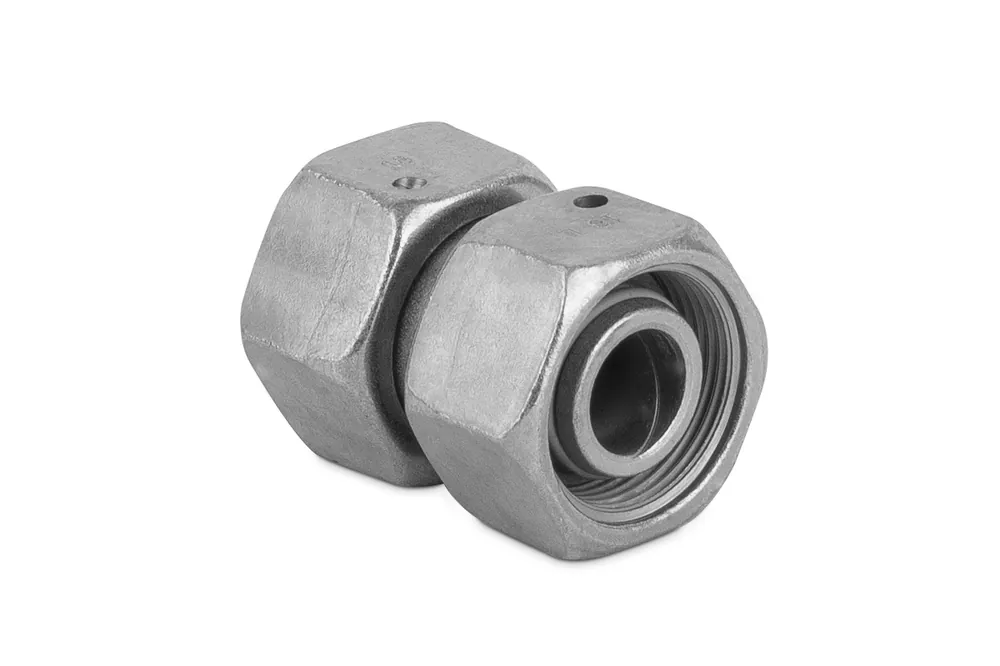 Autentyczny Złączka prosta z dwoma nakrętkami M24x1.5 16S 7380-16SNI - IMM / Interpump