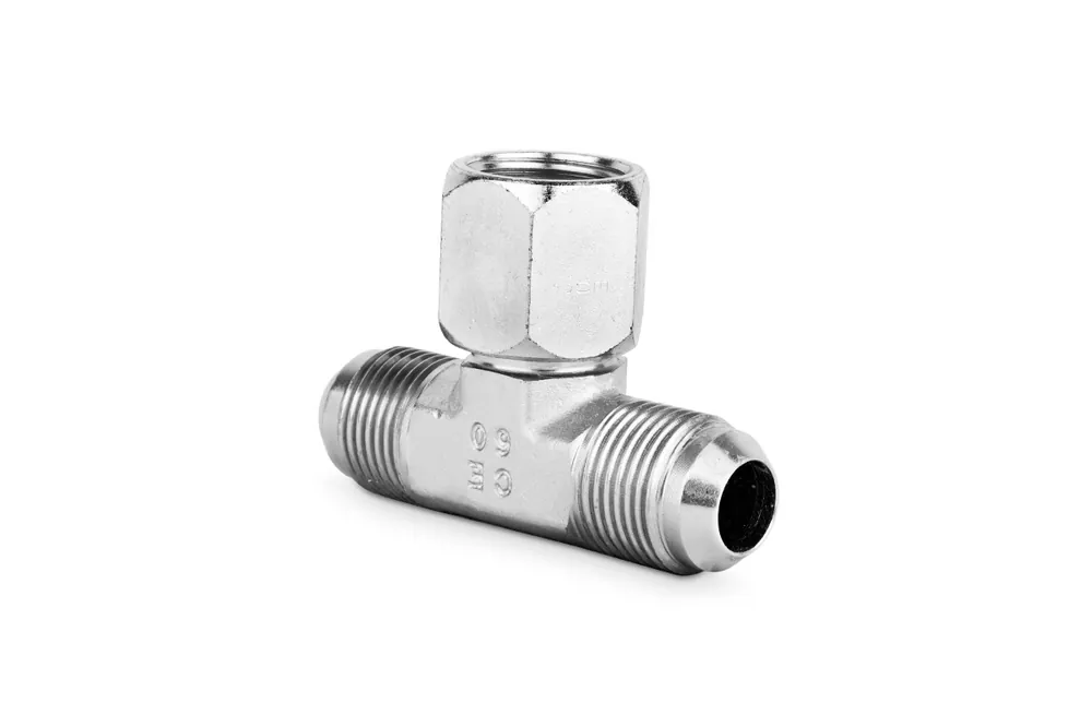 Złączka trójnikowa nastawna symetryczna 1 1/16” JIC 5090-12 - IMM / Interpump Oferta limitowana