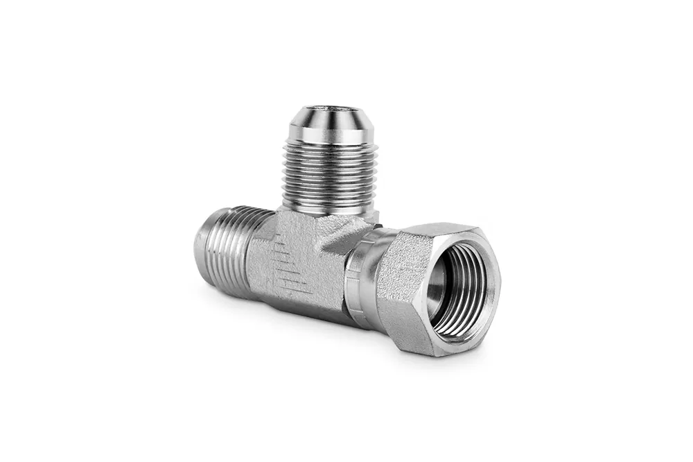 Złączka trójnikowa nastawna niesymetryczna 9/16” JIC 5080-06 - IMM / Interpump Niska cena
