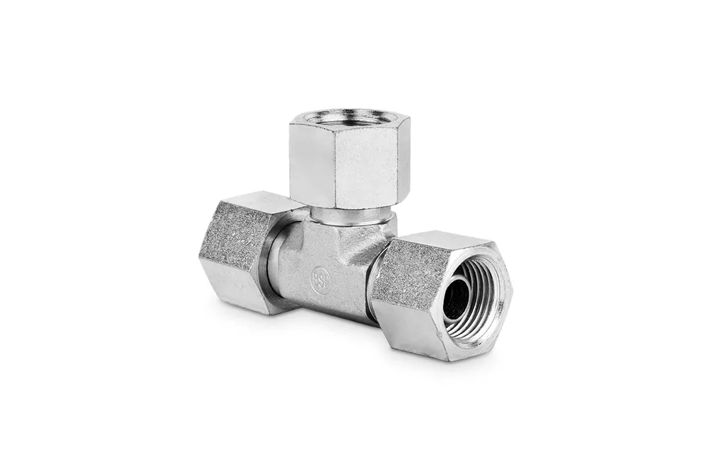 Złączka trójnikowa z trzema nakrętkami 1” BSP 4720-16 - IMM / Interpump Premium