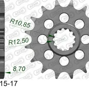 AFAM Zębatka Napędowa Przód MOTO 15 Zębów STALOWA 28403-15 Kup teraz