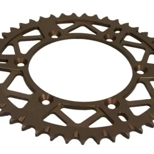 AFAM ZĘBATKA NAPĘDZANA TYŁ MOTO ALUMINIOWA ANODOWANA GUN METAL Darmowa dostawa