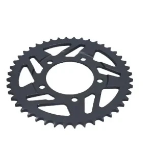 AFAM ZĘBATKA NAPĘDZANA TYŁ MOTO ALUMINIOWA ANODOWANA GUN METAL Autentyczny