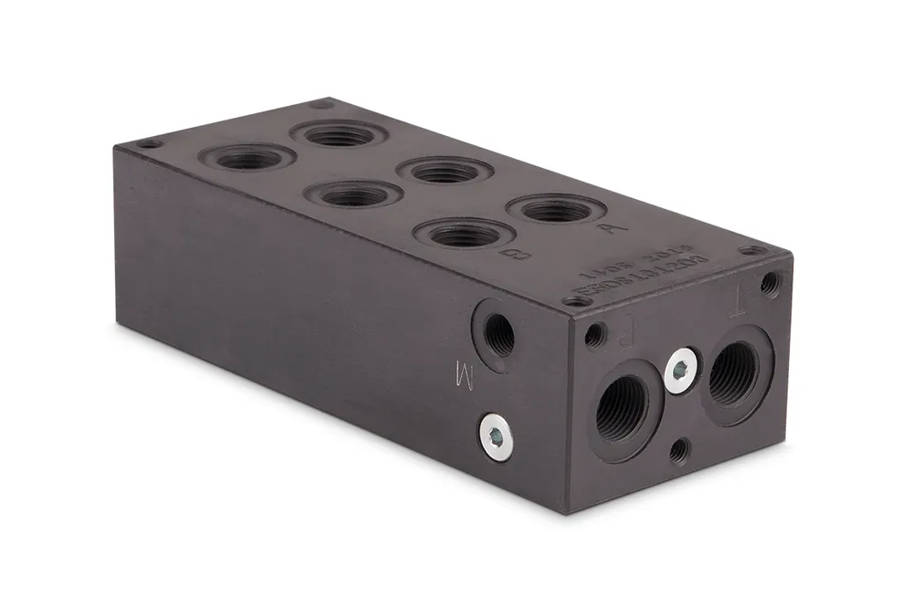 Blok zaworowy ES 06-13-12-03-6-0 (A,B z dołu P,T z przodu) Wyprzedaż