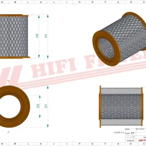 Najlepsza cena Filtr powietrza SA 19438 - HIFI FILTER