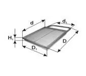 Filtr Powietrza WA50299 - PZL Sędziszów Tani