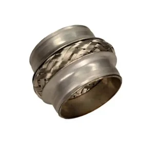 Wysoka jakość FISCHER ZŁĄCZE ELASTYCZNE UKŁADU WYDECHOWEGO 370-070 INNER BRAID 70X70 MM