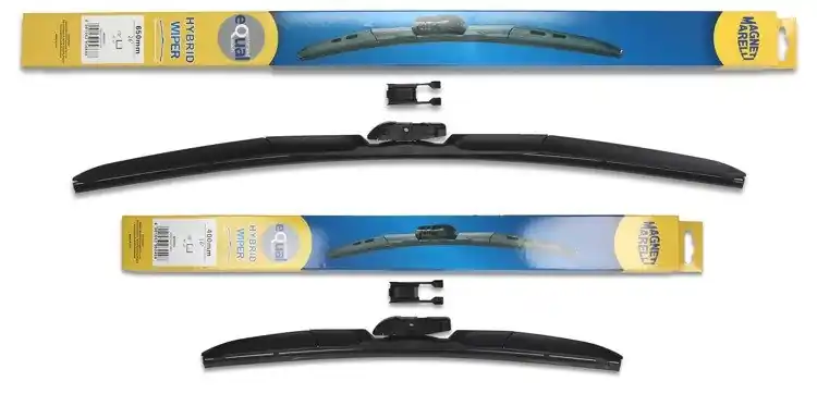 Bezpieczna płatność Wycieraczki hybrydowe Magneti Peugeot 206 +